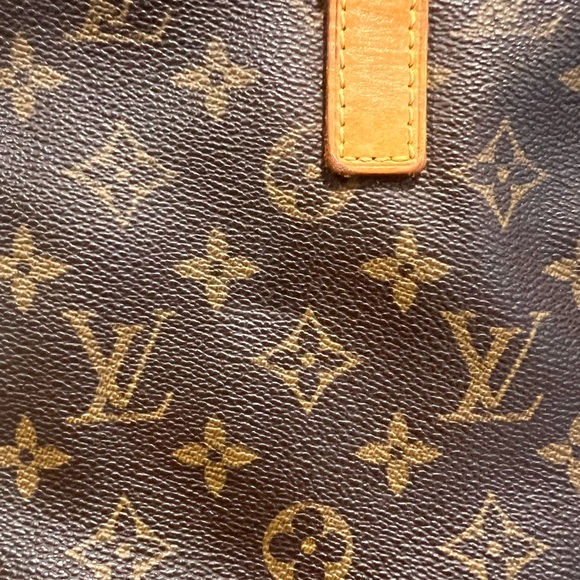 Authentic Louis Vuitton Cabas Piano GM Monogram Tote - Verified– Classic Brown - Picture 5 of 14